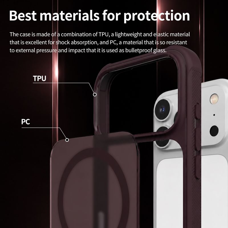 Araree Duple Magsafe Armor Cover For iPhone 18 Pro/iPhone 17 Pro -Black
