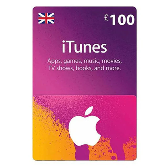 Apple Itunes E-Cards iTunes Gift Card - £100 [UK]