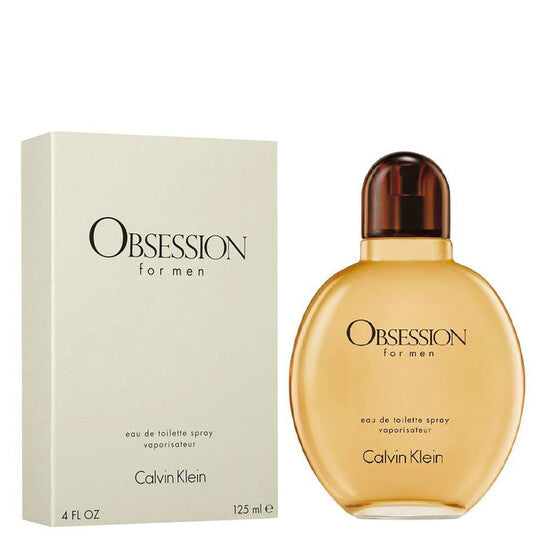 Calvin Klein Mens Obsession EDT Spray 4.0 
