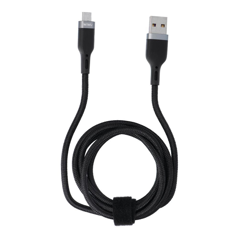 WIWU Wi-C019 A-M Platinum Serie A-C Cable (1.2M) Black