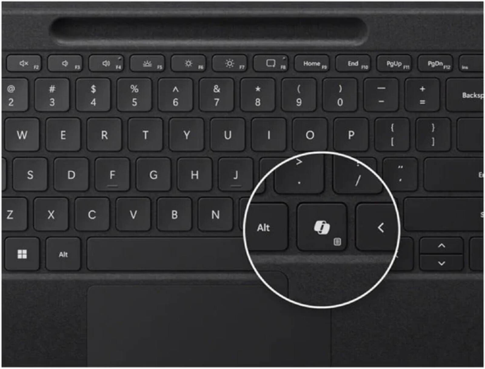 Microsoft Pro Flex KB Arabic CM - Black 1 YW