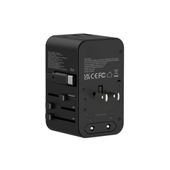 XPower TA70C 70W PD output PPS GaN Travel Adaptor Built-in Type-C Cable - Black