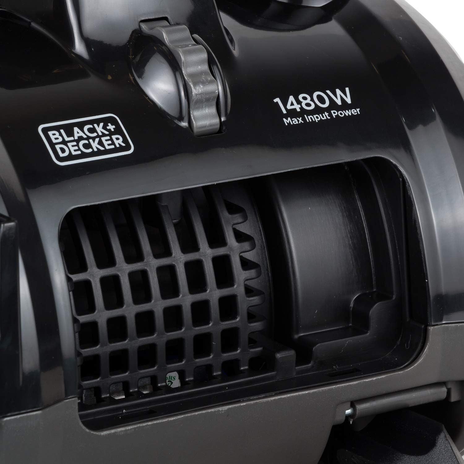 Black & Decker Cyclonic Vacuum Cleaner Bagless 1400W  - VM1480-B5