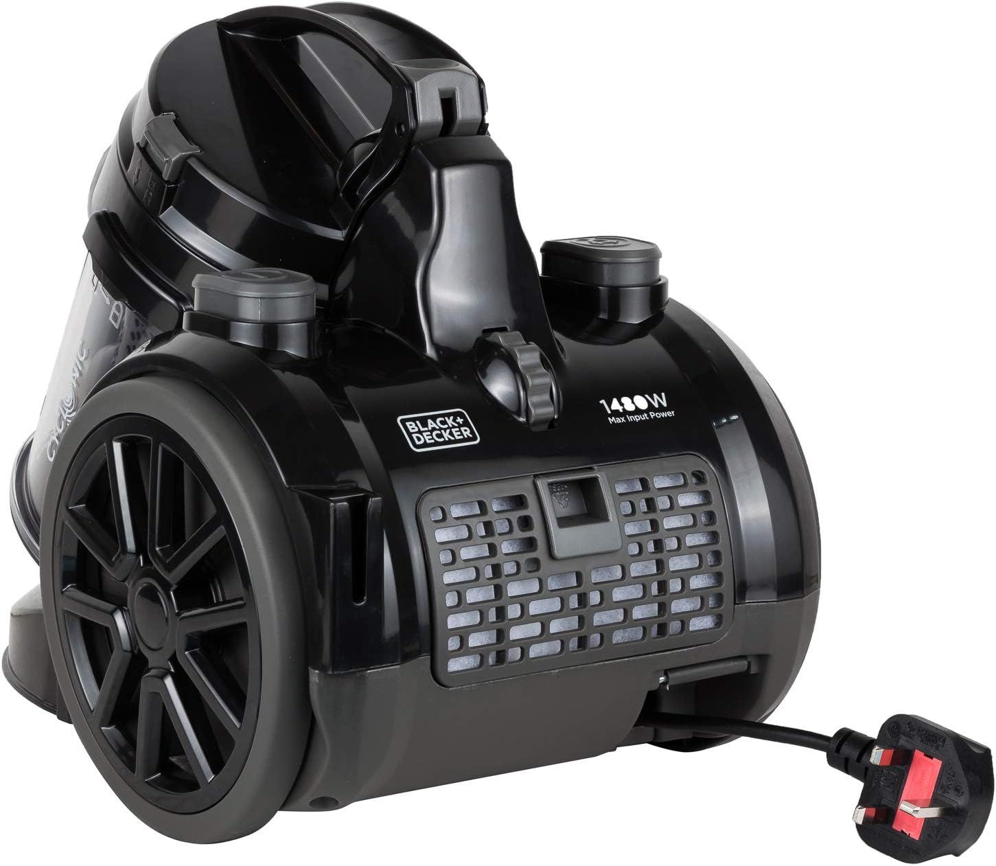 Black & Decker Cyclonic Vacuum Cleaner Bagless 1400W  - VM1480-B5