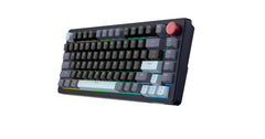 Sades Skyblade 82 82 Key Compact layout 75% with immersive RGB & Multi-Function Knob Wireless mechanical Gaming keyboard - Black