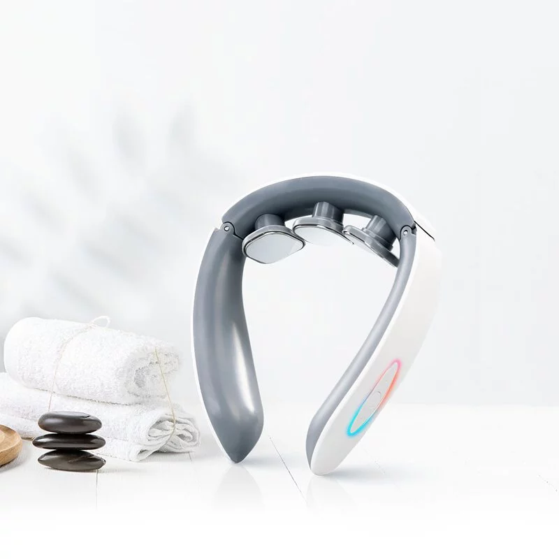 XPower NM3 EMS Neck Massager - White-4895246600413