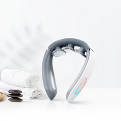 XPower NM3 EMS Neck Massager - White-4895246600413