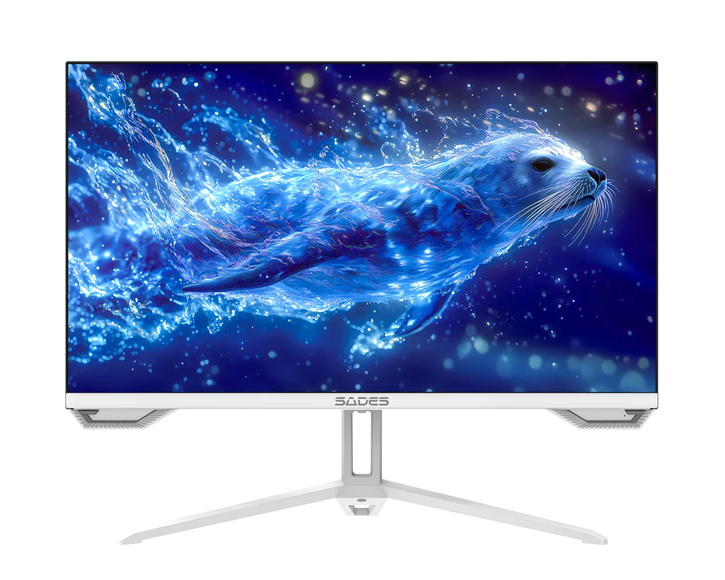 Sades SL-Sealion Pro SA-F04F27W, 27" FHD 1920x1080, 144Hz, 1 ms, IPS, Flat Gaming Monitor - White