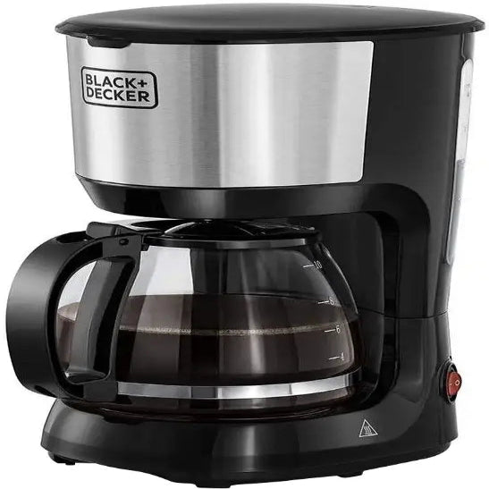Black & Decker  Drip Coffee Maker 10 Cups 750W  - DCM750S-B5