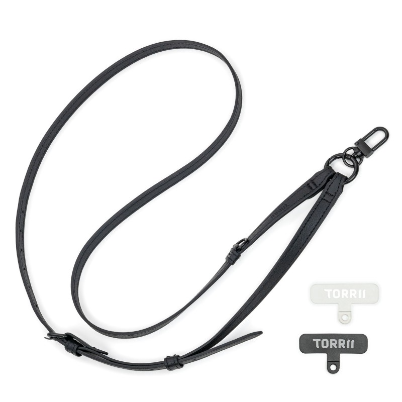 Torrii Knotty Crossbody Strap (Pu) – Black-4897078508981