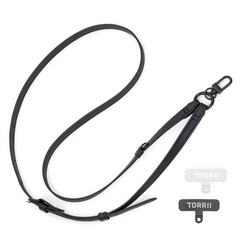 Torrii Knotty Crossbody Strap (Pu) – Black-4897078508981
