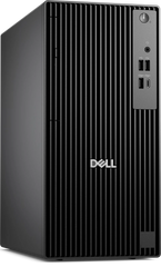 Dell Pro Tower QCT1250 /i7-14700/ذاكرة وصول عشوائي 8 جيجابايت/محرك أقراص NVME SSD سعة 512 جيجابايت/DOS/ضمان سنة واحدة