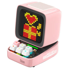 Divoom Ditoo Pro Bluetooth Mini Speaker - Pink