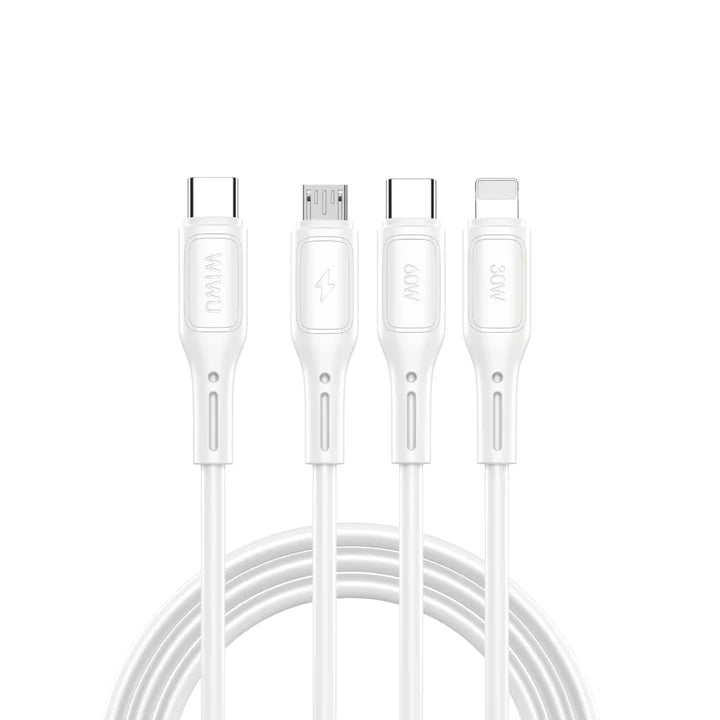WIWU StarLink Wi-C046E C-C+L+M White