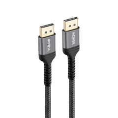 Mowsil DP 4K 60Hz 1.2 Cable Braided 2Mtr,Black