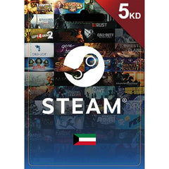 Steam E-Cards Steam  5 KWD Kuwait Store
