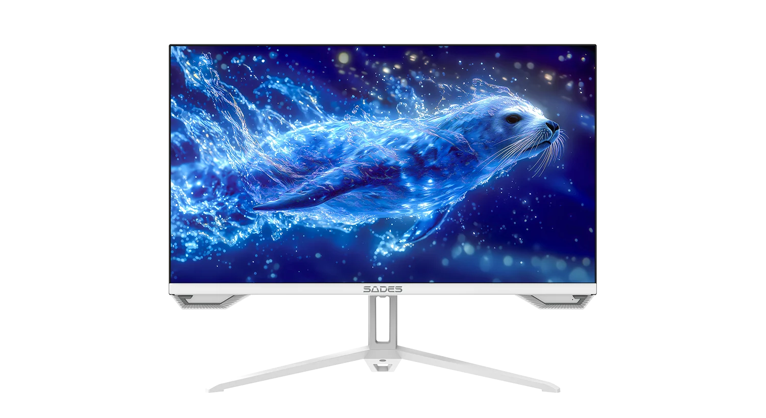 SADES SL-Sealion-24 PLUS SA-F05F24W 24" FHD, 165Hz Refresh Rate, 1ms Response Time, HDMI 2.1 Flat IPS Gaming Monitor - White