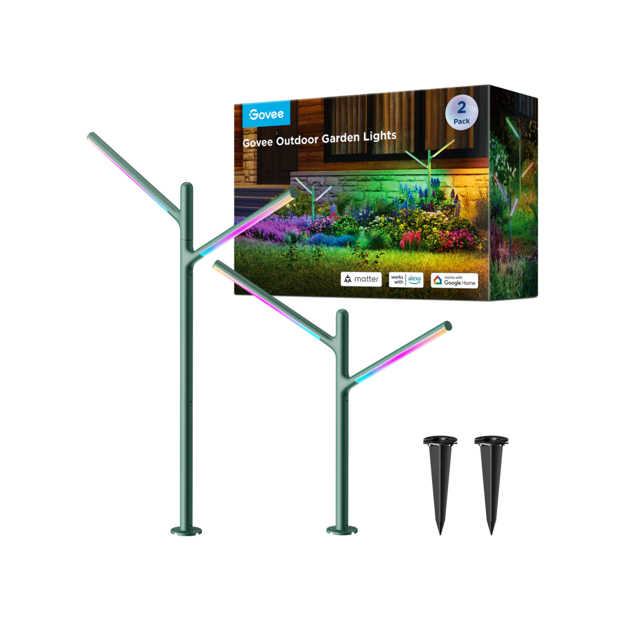 Govee RGBICWW Garden Lights - H7086