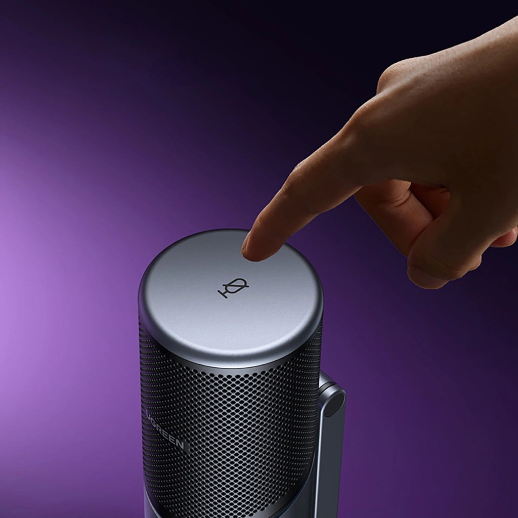 UGREEN Desktop USB A-C Microphone GREY