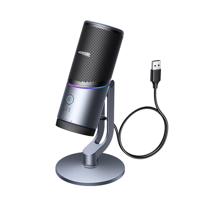 UGREEN Desktop USB A-C Microphone GREY