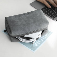 Electronics Accessories Storage Bag with Lanyard