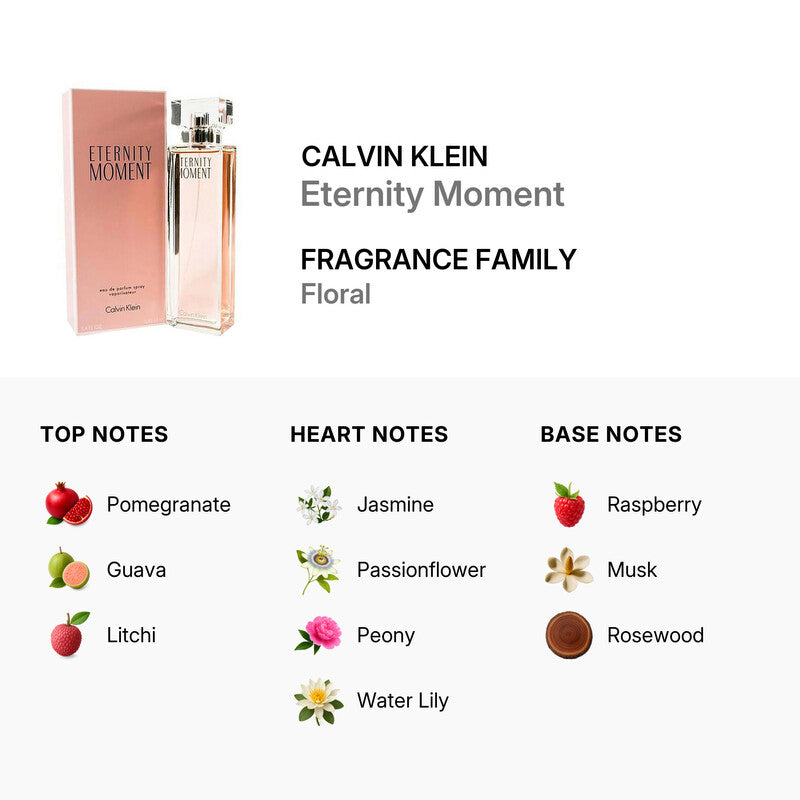 Eternity Moment by Calvin Klein EDP Spray 3.3 oz (100 …