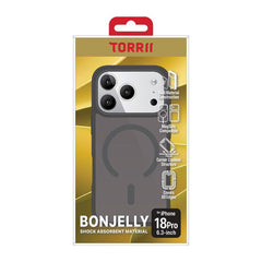 Torrii BonJelly (MagSafe Compatible) Cover For iPhone 18 Pro (6.3”) - Black