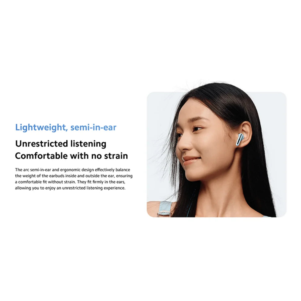 Redmi Buds 6 Active - Transparent blue