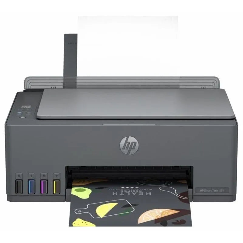 HP Smart Tank 581 AIO - 12ppm / 4800dpi / A4 / USB / Wi-Fi / Bluetooth / Color Inkjet - Printer