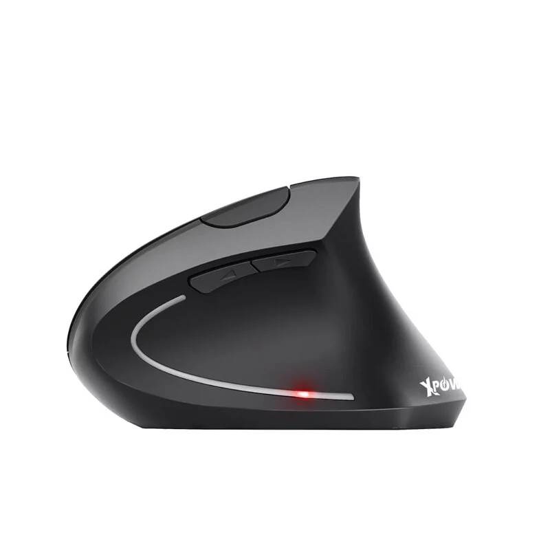 XPower WM4 Ergonomic Wireless Vertical Mouse 1800 DPI- Black-4895246602516