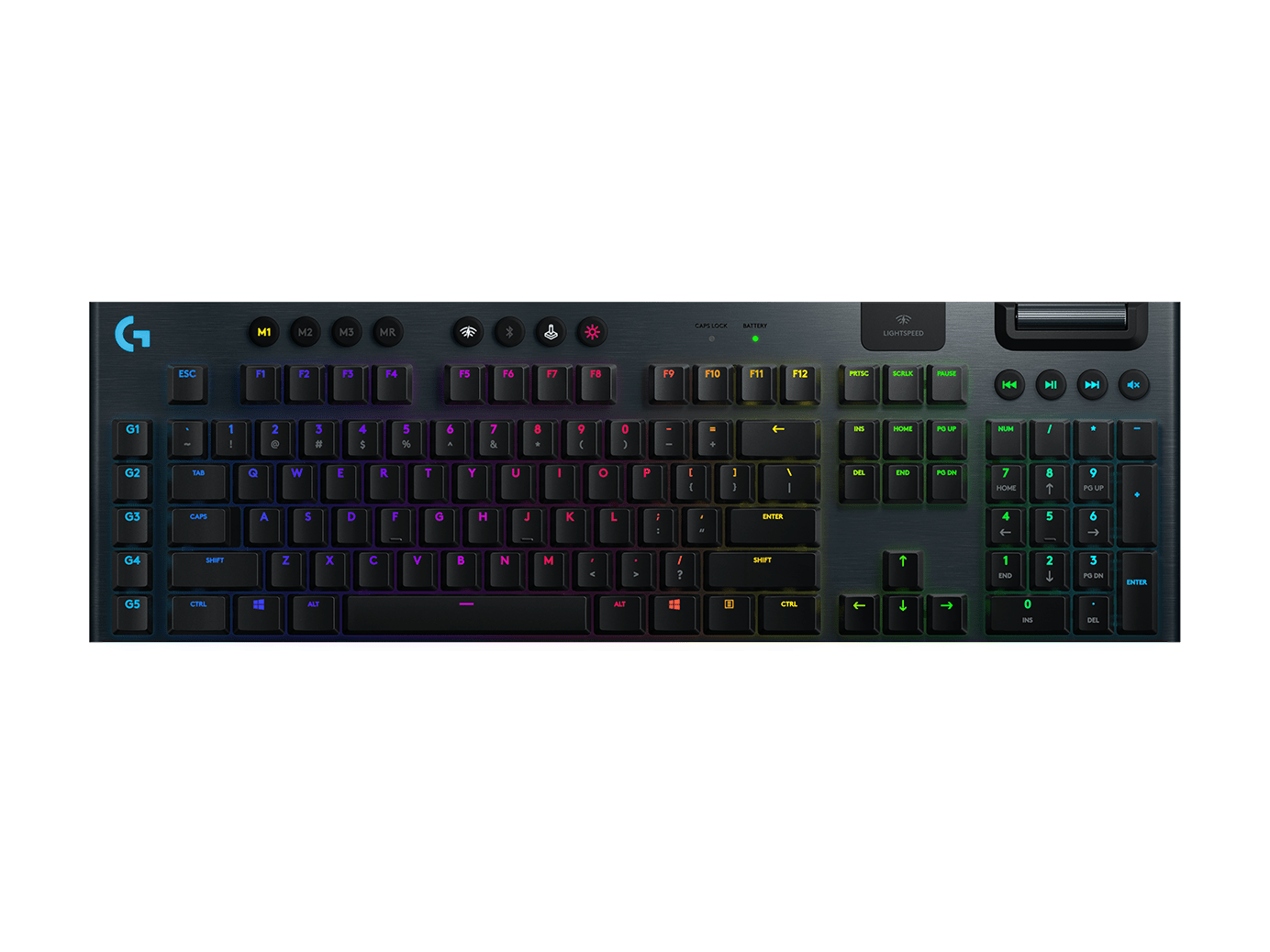 Logitech G915 LIGHTSPEED Wireless RGB Mechanical Gaming Keyboard - Tactile