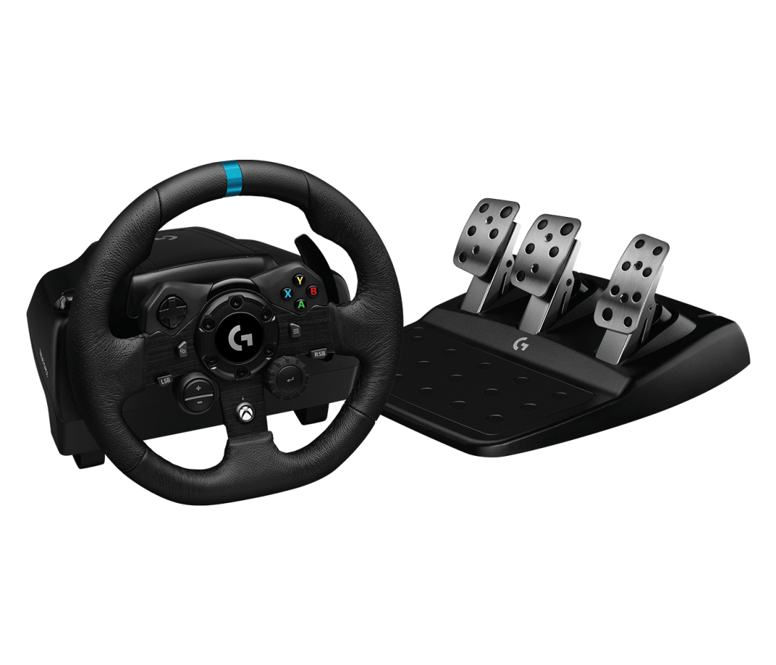 Logitech G923 Driving Force Racing Wheel For PS5/PS4 & PC