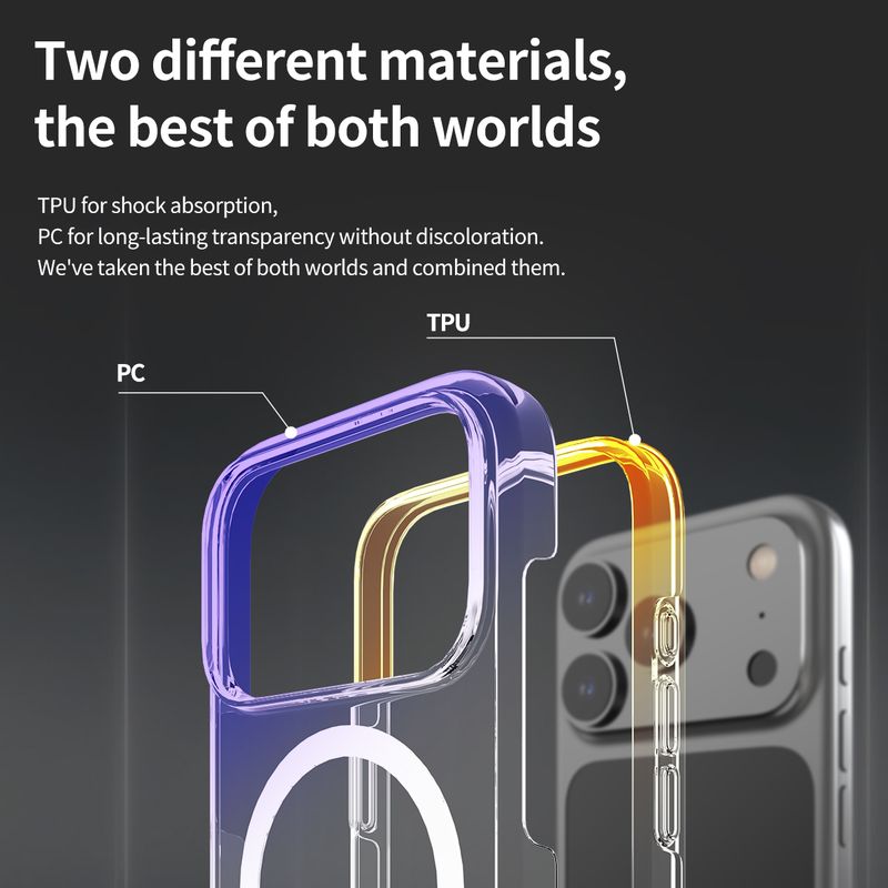 Araree Duple Magsafe Cover For iPhone 18 Pro/iPhone 17 Pro -Clear