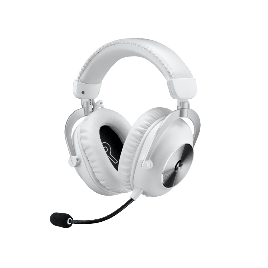 سماعة الألعاب اللاسلكية/البلوتوث Logitech PRO X 2 LIGHTSPEED - أبيض