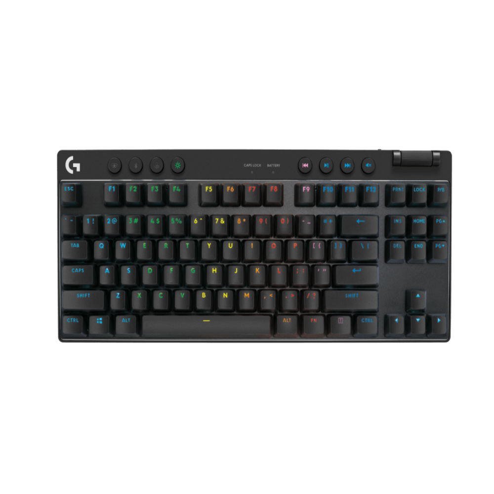 Logitech G PRO X TKL LIGHTSPEED Wireless Gaming Keyboard - Black