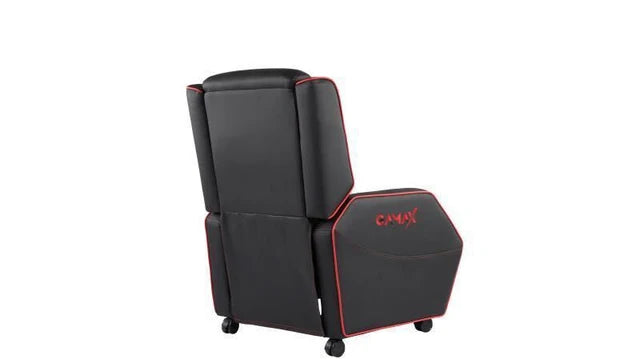 أريكة الألعاب Gamax XL باللونين الأسود والأحمر (التركيب غير متضمن)