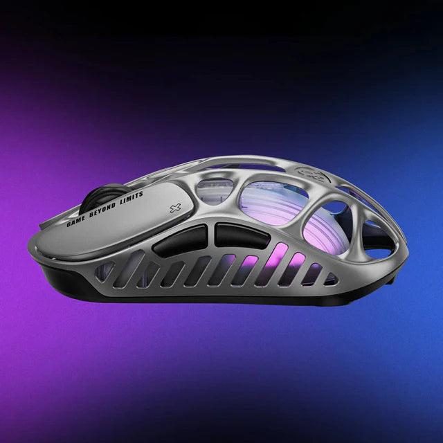 GravaStar Mercury X Wireless Gaming Mouse - Interstellar Silver