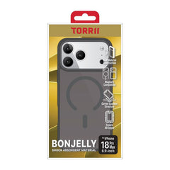 Torrii BonJelly (MagSafe Compatible) Cover For iPhone 18 Pro Max (6.9”) - Black
