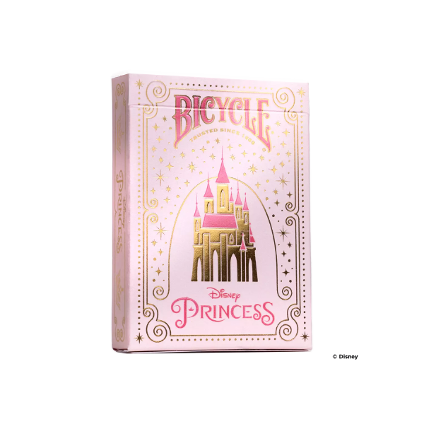 disney princess playing cards pink