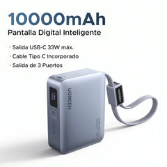 UGREEN 10000mAh 33W Fast Charging Power Bank