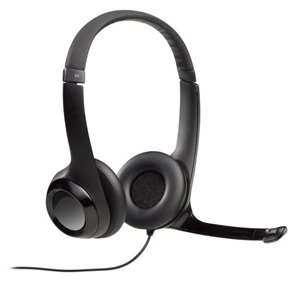Logitech H390 USB Headset - Black