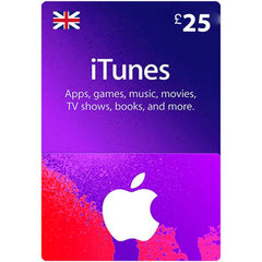 Apple Itunes E-Cards iTunes Gift Card - £25 [UK]