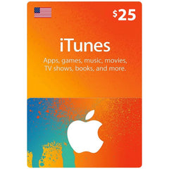 Apple Itunes E-Cards iTunes Gift Card - $ 25 [US]