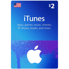 Apple Itunes E-Cards iTunes Gift Card - $2 [US]