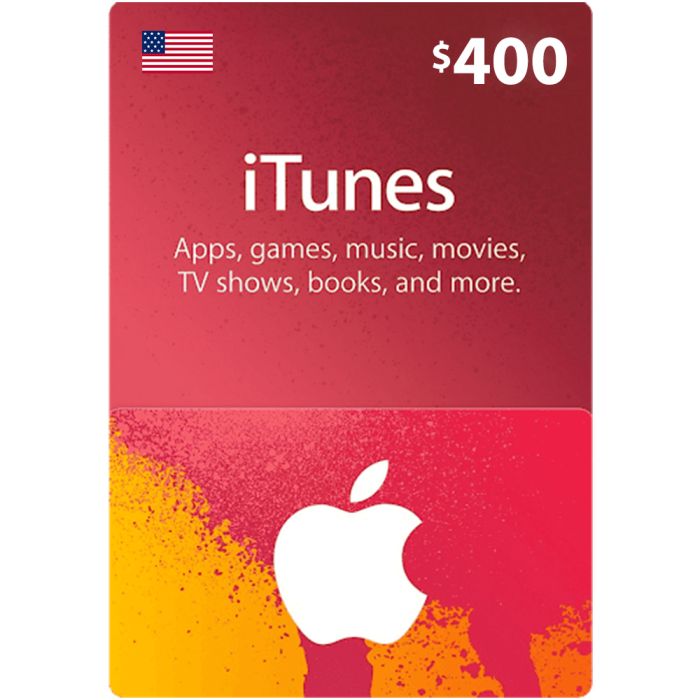 Apple Itunes E-Cards iTunes Gift Card -  $400[US]