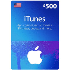 Apple Itunes E-Cards iTunes Gift Card -  $500[US]