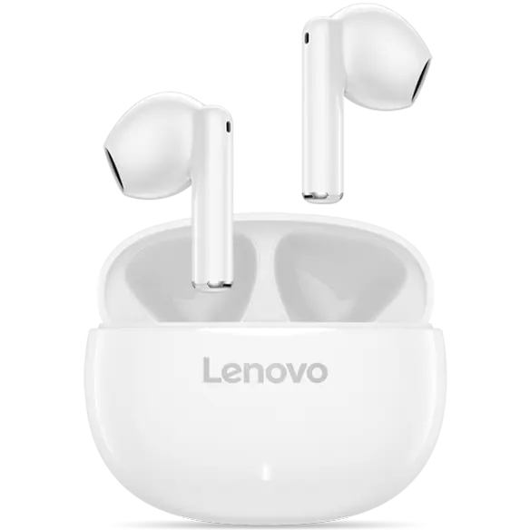 Lenovo E310 True Wireless Stereo Standalone Earbuds - Bluetooth / 280mAh / White