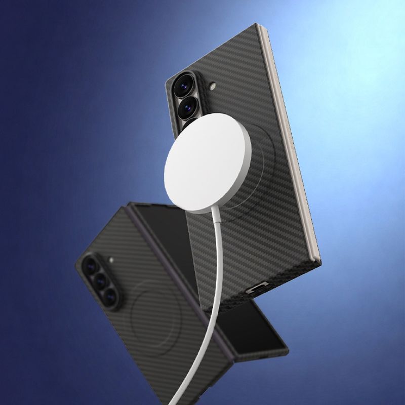 Araree Aramee 360 Magsaf Cover For Z Fold 8 Ultra-Black