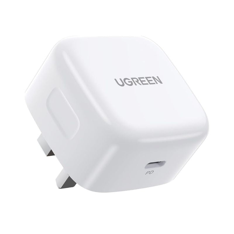 UGREEN PD 20w Fast Charger One - Port UK (White) CD137