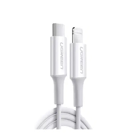 UGREEN USB C 2.0 C M/M ABS Cover 1.5m (White) 60W